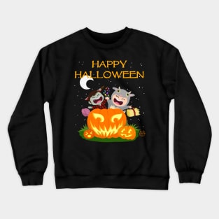 MrDaddyCountryTV's Halloween Design (Dark Items) Crewneck Sweatshirt